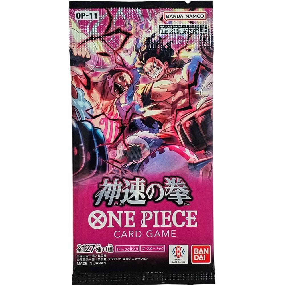 OP 11 Fists of Speed Booster Pack